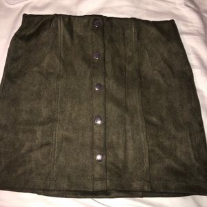 green skirt